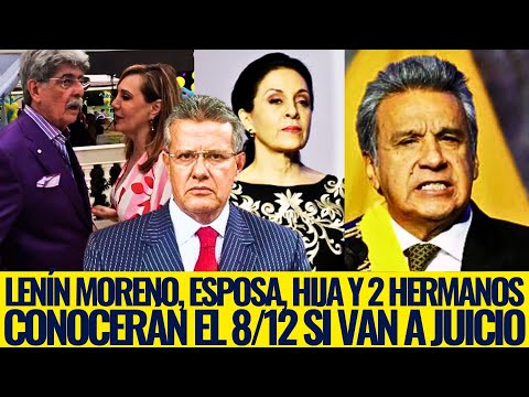 Dr. Augusto Tandazo (Lenín Moreno, his wife, daughter and 2 brothers will find out on 8/12 whethe...