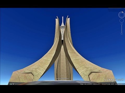 HISTORICAL PLACES OF ALGERIA IN GOOGLE EARTH