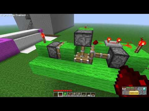 Poofu - Minecraft Redstone Tips N' Tricks - Block swapper