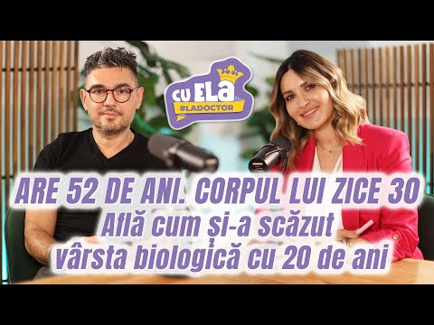 Cu Ela la doctor #49 | Și-a scăzut vârsta biologică cu 20 de ani. Gabriel Peșa explică TOT