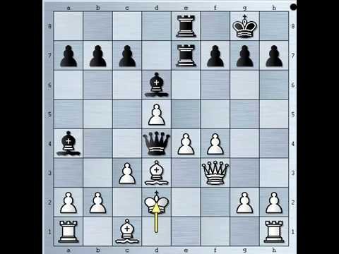 Blistavi napad na Kralja - MAROCZY vs CHAROUSEK - Kraljev gambit # 499