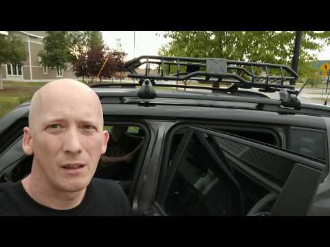 Install of the 42" Reese Explore crossbars on my Jeep Renegade