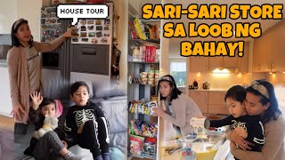 MINI HOUSE TOUR TAYO NG KUNTI SA AMING MUNTING TAHANAN!| MAY SARI-SARI STORE PA🤭|Warayinholland