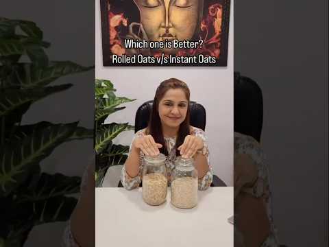 "Rolled oats vs. Instant oats: which is better for digestion and weight loss? Find out! 🌾✨"