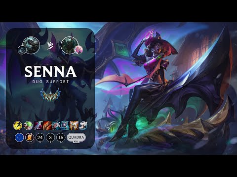 Senna Support vs Pyke - EUW Challenger Patch 13.13