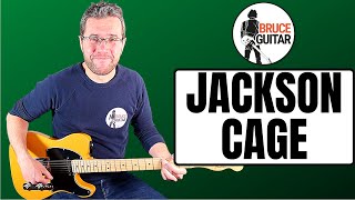 Bruce Springsteen - Jackson Cage guitar lesson