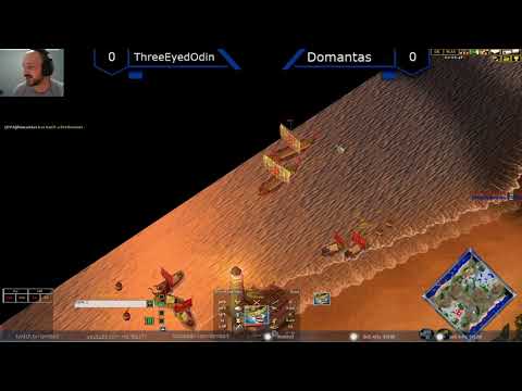 ThreeEyedOdin vs Domantas - Age of Mythology: The Titans (Game 1)