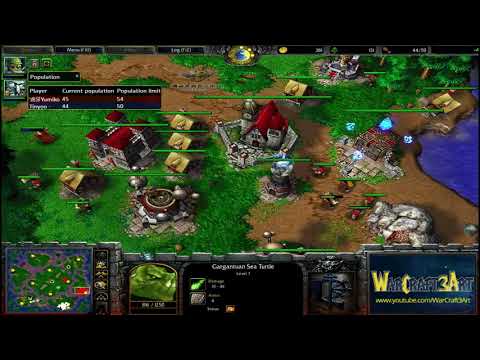 Yumiko(HU) vs XiaoKK(ORC) - WarCraft 3 Frozen Throne - RN3129