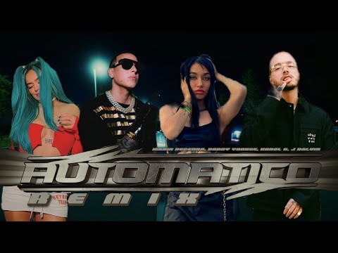 Automatico REMIX - Maria Becerra, Daddy Yankee, Karol G & J Balvin (Music Video)
