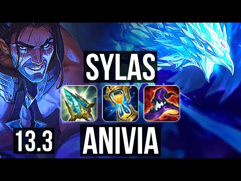 SYLAS vs ANIVIA (MID) | 9/1/7, 66% winrate, Dominating | EUW Master | 13.3