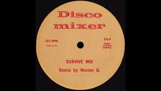GLORIA GAYNOR - I WILL SURVIVE Survive Mix by Warren G. * 510