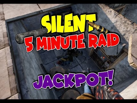 Rust Raids - 5 Minute Silent Raid - Jackpot !!!
