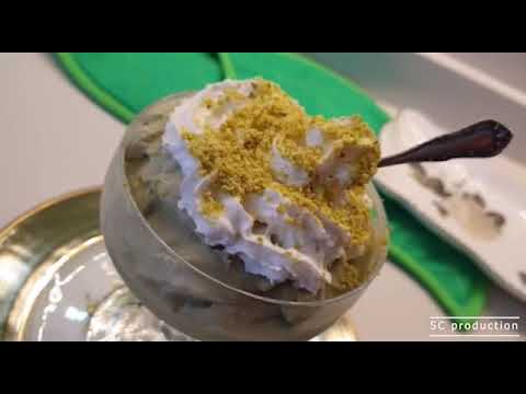GELATO PISTACCHIO SENZA LATTOSIO. Homemade ice cream with all lactose-free ingredients