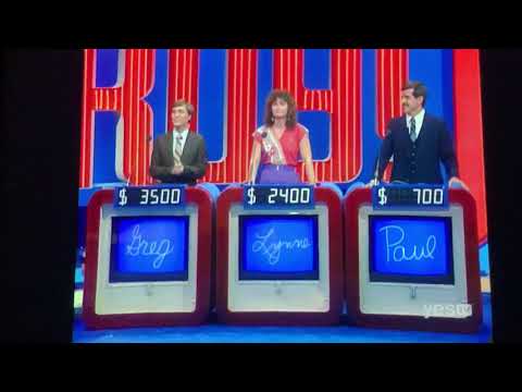 Double Jeopardy Season 1, Greg Hopkins Day 2 - 2nd Daily Double (9/11/84)