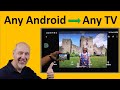 ANY Android Phone To ANY TV Screen Mirror For Non Techies
