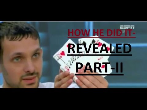 How DYNAMO did the card trick at TOTT -- REVEALED (PART-II)