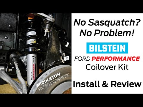 New Bronco Bilstein Ford Performance Coilover Kit Install and Review
