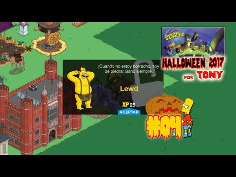 Los Simpson Springfield "Halloween'17: Cap. 4 - Lewd y su bar" por Tony