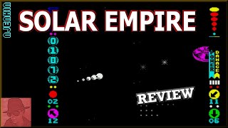 Solar Empire - on the ZX Spectrum 48K !! with Commentary