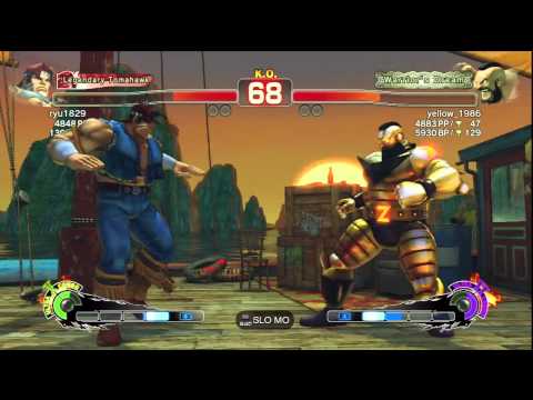 SSF4 AE: Ryu1829 (THAWK) vs Yellow_1986 (GIEF)