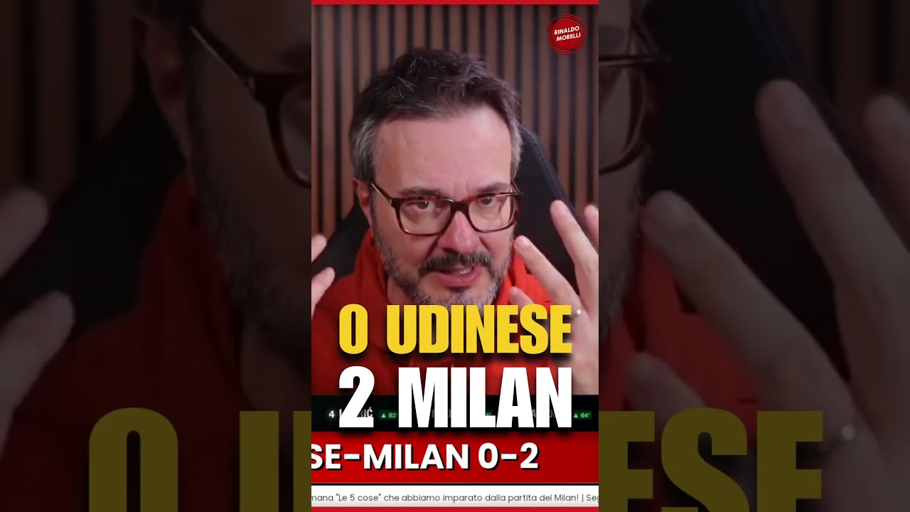 Maignan-Modric-Pulisic = Udinese-Milan 0-2, SEMPLICE NO? 🤷🏻‍♂️