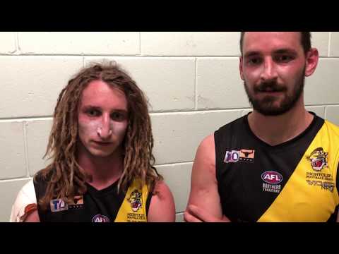 Danny & John Butcher - Post Match Interview: Round 9 2018/19 TIO NTFL