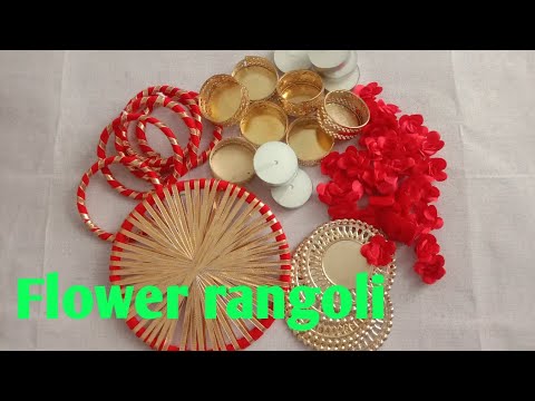 flower rangoli, Diwali decoration 2022, Rupal creations