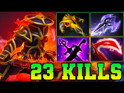 23 Kills Ember Spirit !! Ember Spirit Dota 2 Carry Mid Pro Gameplay Guide Build 7.39