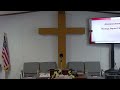 Sunday School - Pastor Garry Castner - 3/31/2024