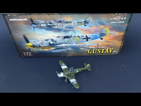 Messerschmitt Bf 109G-6 1/72 (Eduard) Build and final reveal