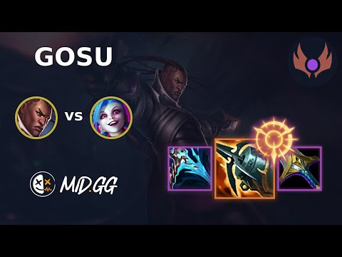 MID.GG: [ Gosu ] Lucian BOT vs Jinx | NA MASTER | LOL Season 2024