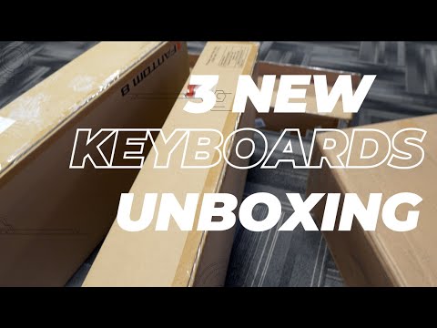 Unboxing 3 New Workstation and Stage Keyboards at Church - Nord Stage 4 / Roland Fantom 8 and 7