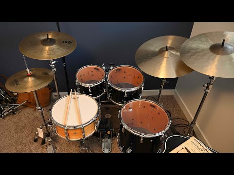 Yamaha Absolute Hybrid Maple | First Time Playing My New Kit