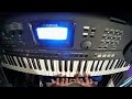 Jimi Hendrix - Voodoo Child - synth cover of opening bars - Yahama PSR EW425 keyboard