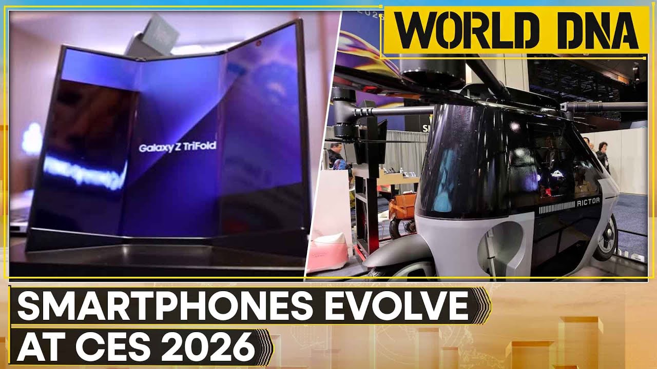 CES 2026: Privacy Switch, Tri-Fold Phones Steal Show | WION World DNA