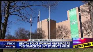 Denton Police want to interview people about student murder