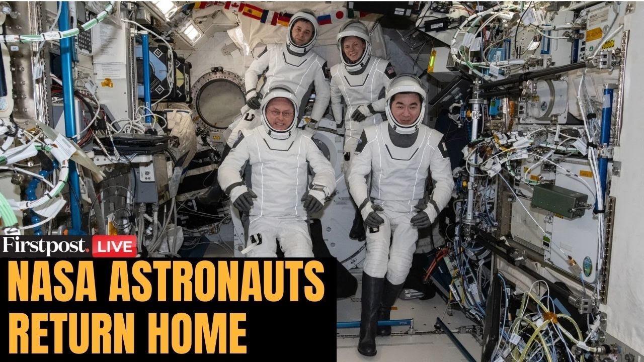 LIVE: NASA's Crew 11 Mission Team Returns to Earth | NASA Astronauts Return | N18G