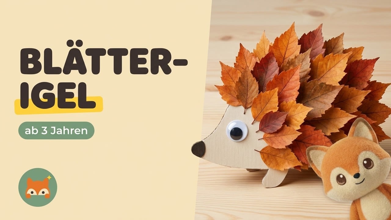 Make a Leaf Hedgehog: The Autumn Craft Even 3-Year-Olds Can Do (Daycare-Tested) 🦔🍂