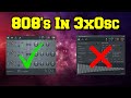 How To Create 808 S In 3xOsc In FL Studio 20 Stock Plugins Only