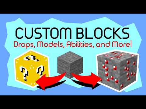 Easily Create CUSTOM BLOCKS! || Minecraft Data Pack Tutorial 1.16