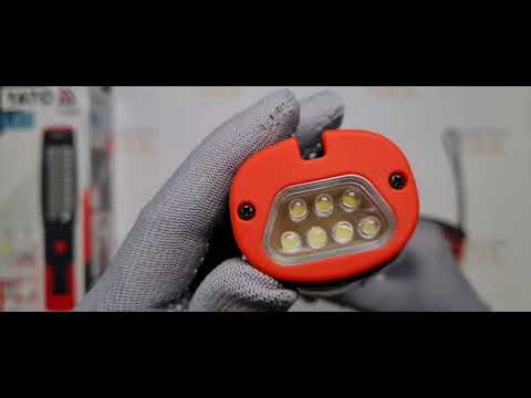 Фонарь диодный YATO (YT-08507) с 2 режимами, аккумуляторный Фонарь диодный YATO (YT-08507) с 2 режимами, аккумуляторный