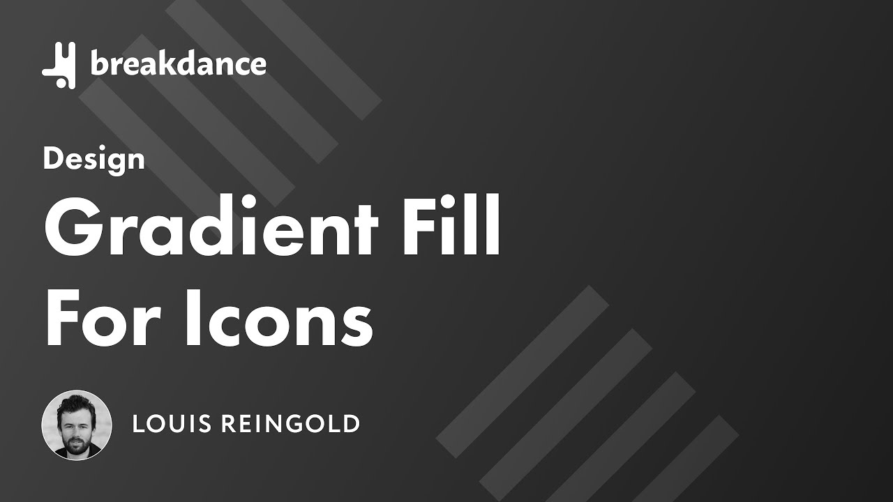 Applying a Gradient Fill to an Icon in Breakdance