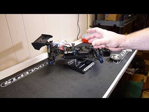 Team Associated RC8B3e Speed Test #3 (18T pinion)