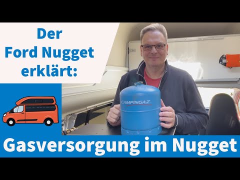 The FORD NUGGET explained | Campingaz R907 gas bottle removal and installation | What should I ke...