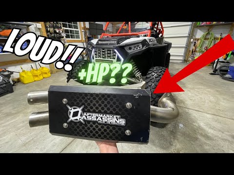 Step-by-Step Aftermarket Assassin's Exhaust Install & Review | RZR 1000XP Upgrade!