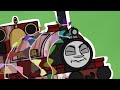 Skarloey Splashes Into a Pond        |Push Me, Pull You Animated Crash Remake |