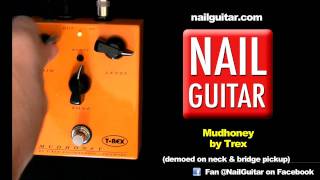 Video thumbnail for Mudhoney Distortion Guitar Pedal Demo - T-rex Engineering by Nail Guitar Skills