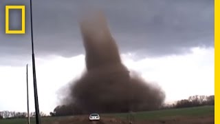 Getting Close to a Giant Tornado | National Geographic