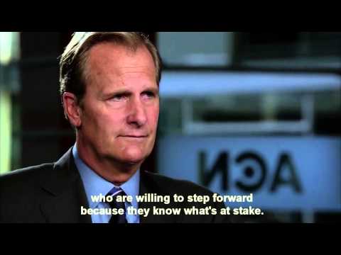 The Newsroom - Booing a Gay Soldier