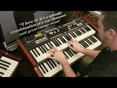 Hammond SKX first test by Ernesto Ghezzi at Hammond Germany